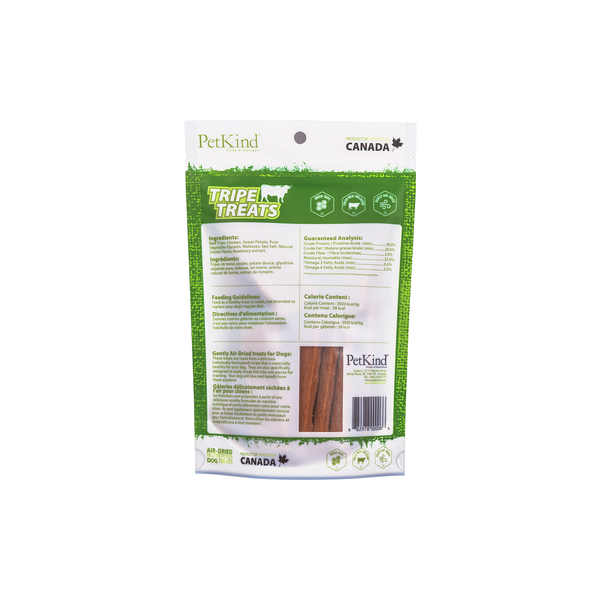 Green Beef Tripe Treats