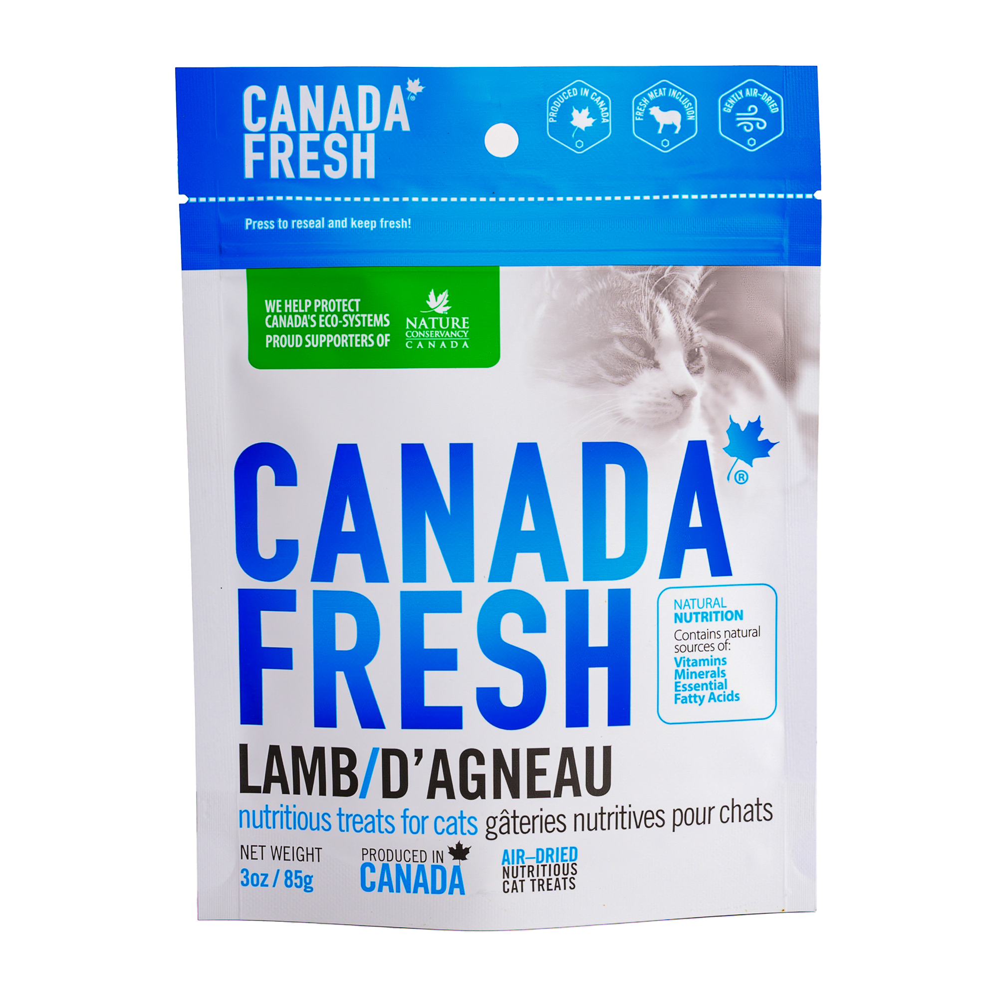 Canada Fresh Treats Cats – Lamb