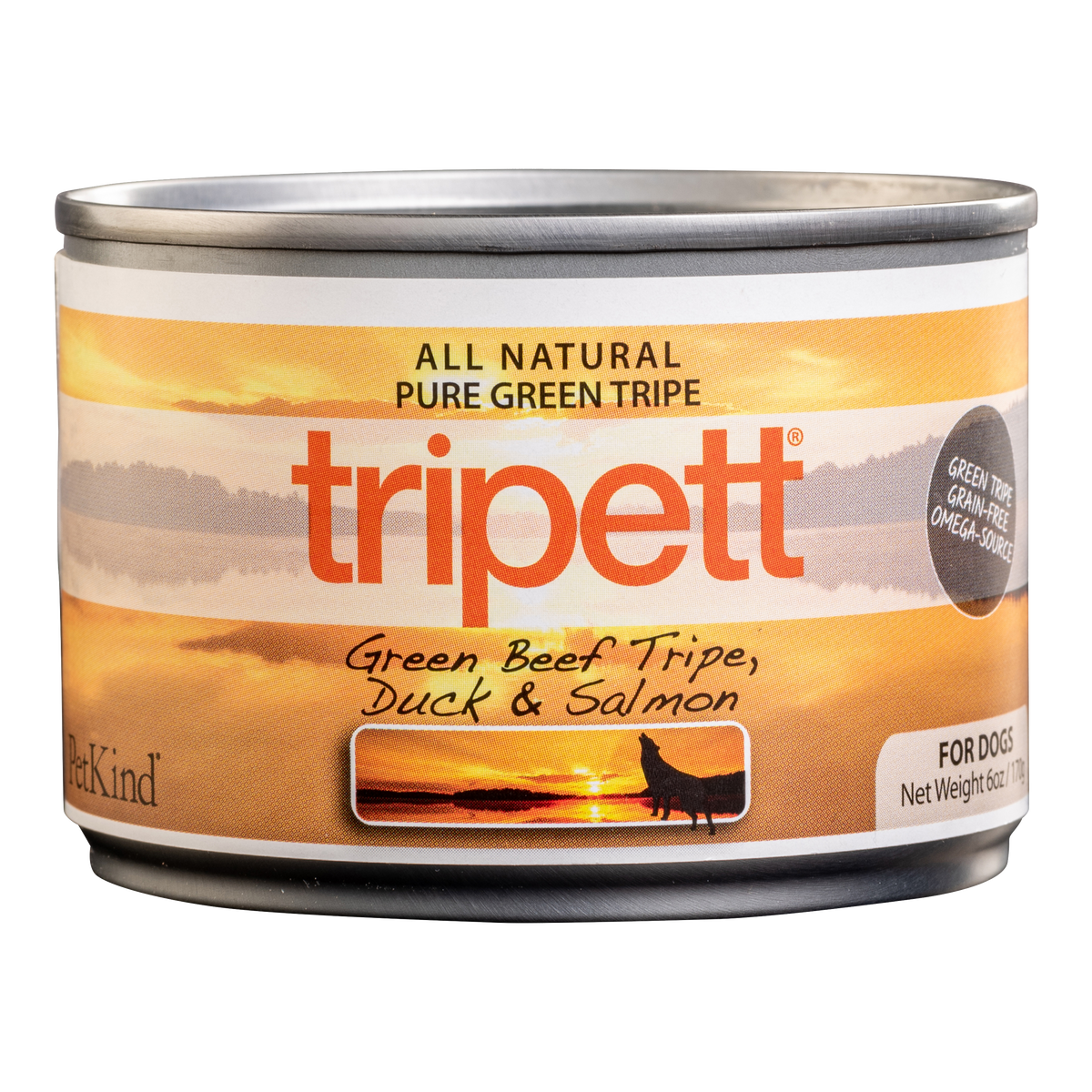 Tripett Green Beef Tripe Duck and Salmon (6 oz)
