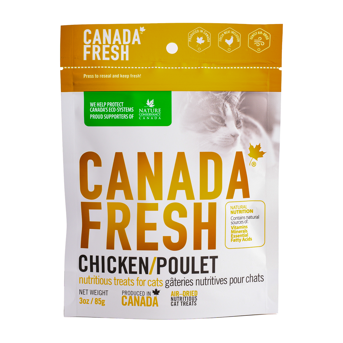 Canada Fresh Treats Cats – Chicken