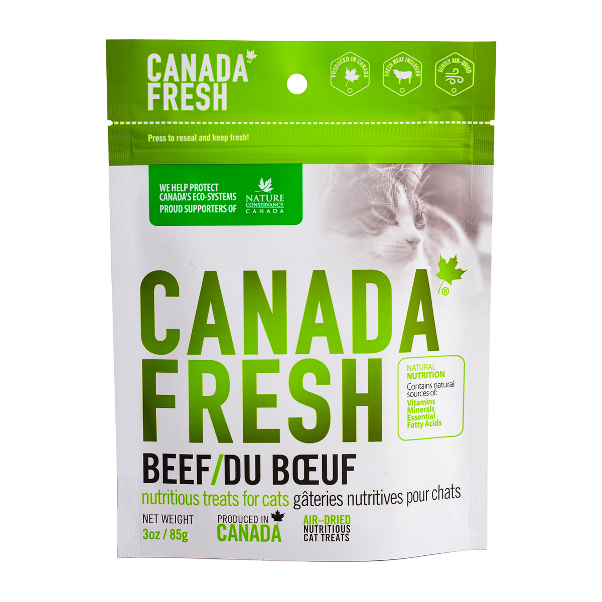 Canada Fresh Treats Cats – Beef