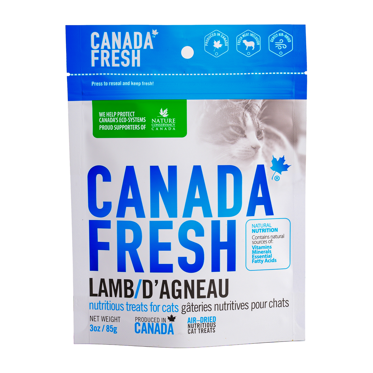 Canada Fresh Treats Cats – Lamb